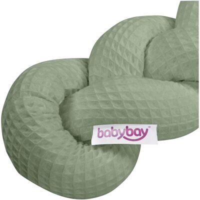 Babybay® Nestchenschlange Waffelpiqué geflochten uni 280 cm Babybay® Nestchenschlange Waffelpiqué geflochten uni 280 cm