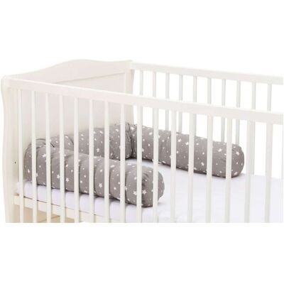 Fillikid Baby Bettpolster - Bettpolster, Sterne grau Fillikid Baby Bettpolster - Bettpolster, Sterne grau
