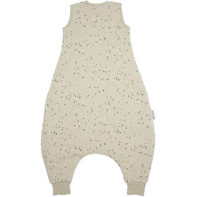 Meyco Babyschlafsack Jumper - Rib Mini Spot - Sand Melange - Schlafsack Meyco Babyschlafsack Jumper - Rib Mini Spot - Sand Melange - Schlafsack