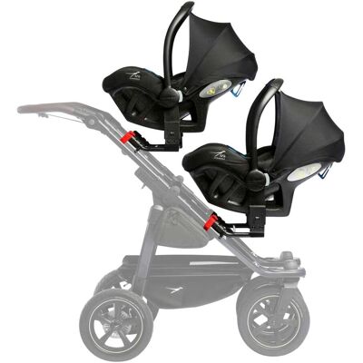 Tfk Babyschalen Adapter für mono, pro schwarz schwarz Tfk Babyschalen Adapter für mono, pro schwarz schwarz