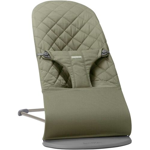 Babybjörn Bundle Babywippe Bliss Baumwollmix inlusive Spielbogen gruen