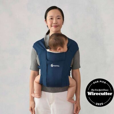 Ergobaby® Babytrage Embrace, 2 Tragepositionen blau Ergobaby® Babytrage Embrace, 2 Tragepositionen blau