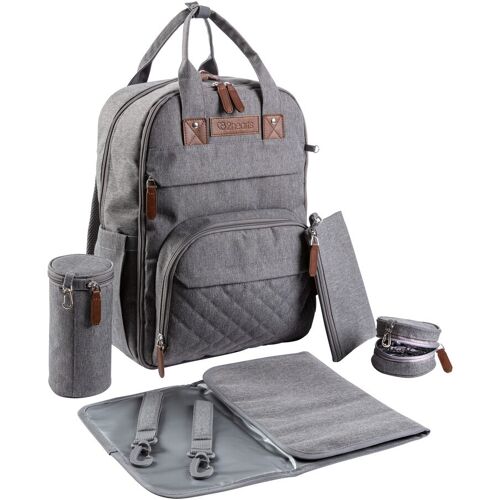 2hearts Wickelrucksack Functional grau