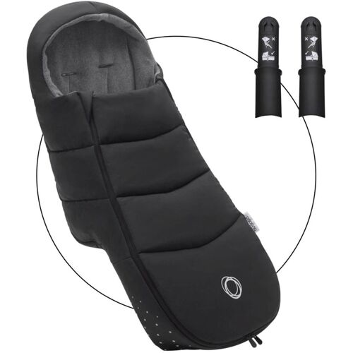 Bugaboo Fußsack inkl. Höhenadapter schwarz schwarz
