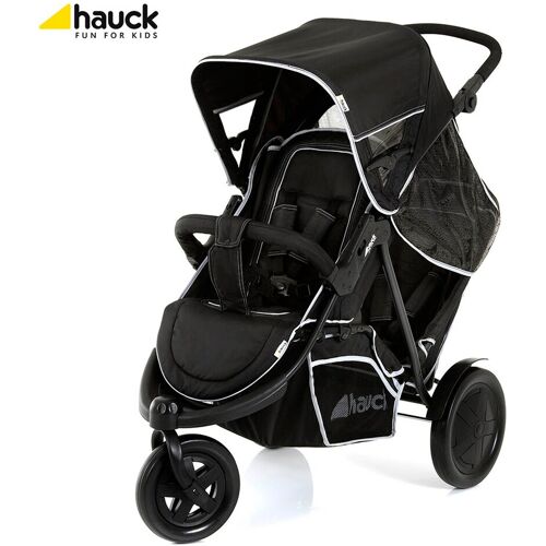 Hauck Kinderwagen Zwillingswagen Freerider schwarz schwarz