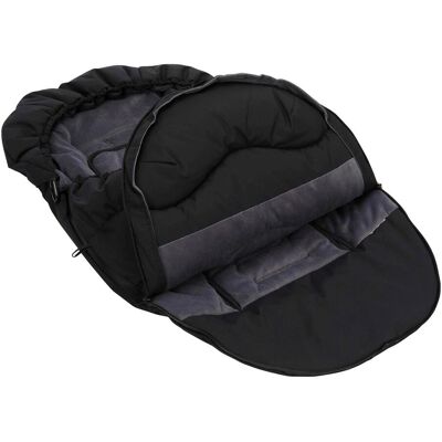 Babycab Winterfußsck Nyby für Tragewannen und Babyschalen schwarz schwarz Babycab Winterfußsck Nyby für Tragewannen und Babyschalen schwarz schwarz
