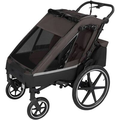 Abc Design Fahrradanhänger Tour 2 grau Abc Design Fahrradanhänger Tour 2 grau