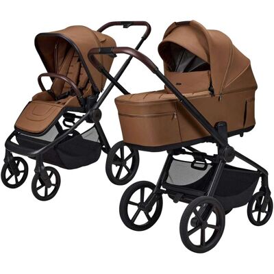 Moon Diamond Kombikinderwagen Resea FOLD Trio-Set inkl. Babyschale Cosmo 2.0 braun braun Moon Diamond Kombikinderwagen Resea FOLD Trio-Set inkl. Babyschale Cosmo 2.0 braun braun