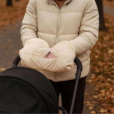 Kaiser Lammfell-Handwärmer BIG beige beige Kaiser Lammfell-Handwärmer BIG beige beige