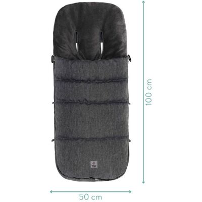 Babycab Winterfußsack Kemi für Kinderwagen, Buggy grau grau Babycab Winterfußsack Kemi für Kinderwagen, Buggy grau grau