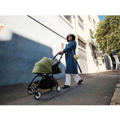 Stokke® yoyo3 Kombikinderwagen mit Liegewanne gruen gruen Stokke® yoyo3 Kombikinderwagen mit Liegewanne gruen gruen
