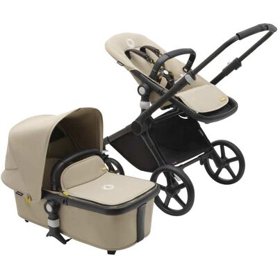 Bugaboo Cub Kombikinderwagen Set essential inkl. Fußsack beige beige Bugaboo Cub Kombikinderwagen Set essential inkl. Fußsack beige beige