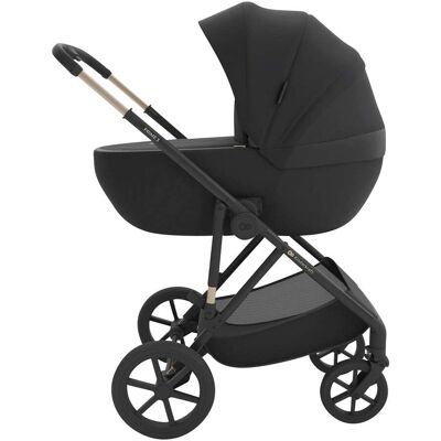 Kinderkraft Kombikinderwagen Trio-Set PRIME 3 3in1 inkl. Babyschale MINK PRO 2 schwarz schwarz Kinderkraft Kombikinderwagen Trio-Set PRIME 3 3in1 inkl. Babyschale MINK PRO 2 schwarz schwarz