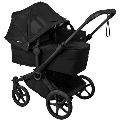 Bugaboo Donkey 6 Sonnendach Breezy schwarz schwarz Bugaboo Donkey 6 Sonnendach Breezy schwarz schwarz