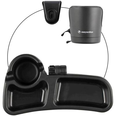Easywalker Getränkehalter und Snack-Fach Easywalker Getränkehalter und Snack-Fach