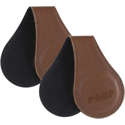 Reer 2er-Pack Clip&Go Magnetclip braun Reer 2er-Pack Clip&Go Magnetclip braun