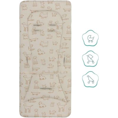 Fillikid Sitzauflage beige beige Fillikid Sitzauflage beige beige