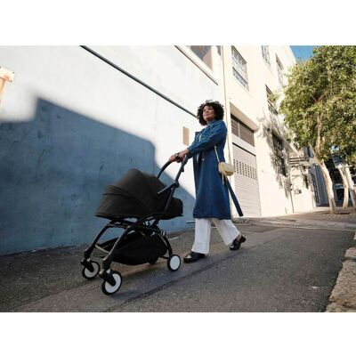 Stokke® yoyo3 Kombikinderwagen mit Liegewanne schwarz schwarz Stokke® yoyo3 Kombikinderwagen mit Liegewanne schwarz schwarz