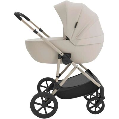 Kinderkraft Kombikinderwagen Trio-Set PRIME 3 3in1 inkl. Babyschale MINK PRO 2 beige beige Kinderkraft Kombikinderwagen Trio-Set PRIME 3 3in1 inkl. Babyschale MINK PRO 2 beige beige