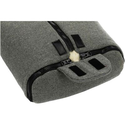 Babycab Winterfußsack Lammfell Oolu Wool für Tragewannen und Babyschalen grau grau Babycab Winterfußsack Lammfell Oolu Wool für Tragewannen und Babyschalen grau grau