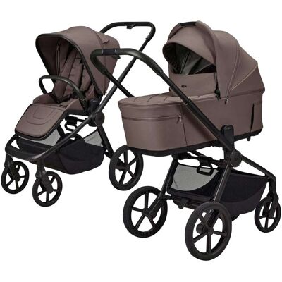 Moon Diamond Kombikinderwagen Resea FOLD Trio-Set inkl. Babyschale Cosmo 2.0 grau grau Moon Diamond Kombikinderwagen Resea FOLD Trio-Set inkl. Babyschale Cosmo 2.0 grau grau