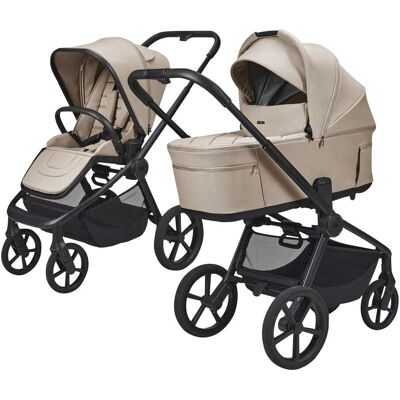 Moon Diamond Kombikinderwagen Resea FOLD Trio-Set inkl. Babyschale Cosmo 2.0 beige beige Moon Diamond Kombikinderwagen Resea FOLD Trio-Set inkl. Babyschale Cosmo 2.0 beige beige