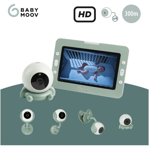Babymoov Babyphone Yoo Go Plus HD gruen