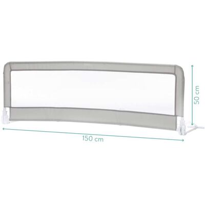 Fillikid Baby Bettgitter - 150x50 cm, Klappbar, Sicherheit Fillikid Baby Bettgitter - 150x50 cm, Klappbar, Sicherheit