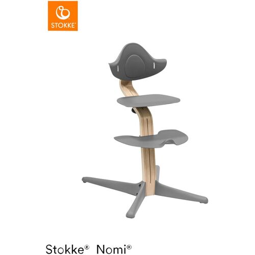 Stokke® Nomi Hochstuhl Bundle inkl. Newborn Set grau