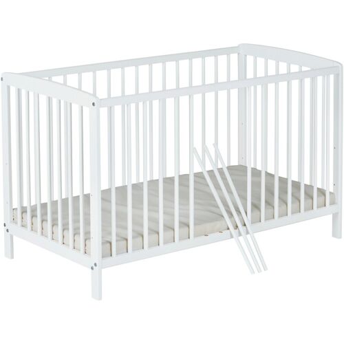 Schardt Babybett Felix 60×120 cm weiss