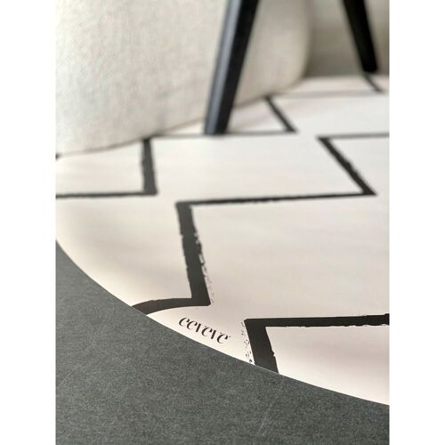 Eeveve Hochstuhl Bodenmatte beige