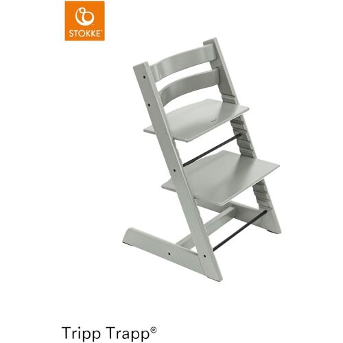 Stokke® Tripp Trapp® Bundle Treppenhochstuhl inkl. Newborn Set gruen   grau