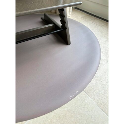 Eeveve Hochstuhl Bodenmatte grau