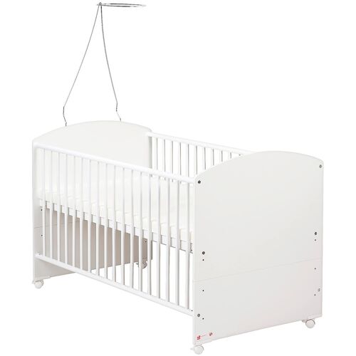 Schardt Babybett mit Ausstattung Banjo 70×140 cm weiss