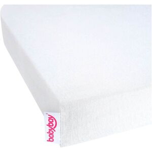 Babybay® Jersey-Spannbetttuch Deluxe wasserdicht für Beistellbett Original 81x42 cm weiss Babybay® Jersey-Spannbetttuch Deluxe wasserdicht für Beistellbett Original 81x42 cm weiss