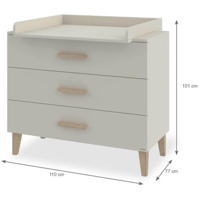 Pinolino Wickelkommode Tami breit beige Pinolino Wickelkommode Tami breit beige