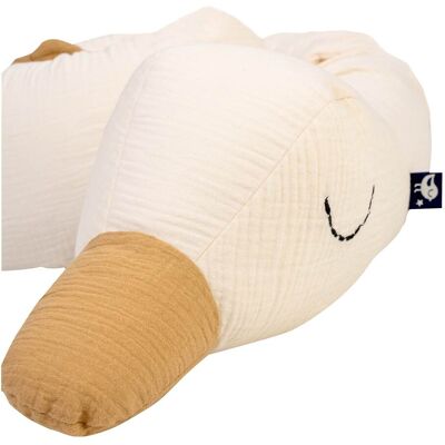 Julius Zöllner Bettschlange Musselin Sleep Buddy 180 cm natur Julius Zöllner Bettschlange Musselin Sleep Buddy 180 cm natur