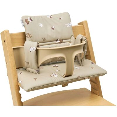 Meyco Baby Hochstuhlsitzkissen wasserabweisend beige Meyco Baby Hochstuhlsitzkissen wasserabweisend beige