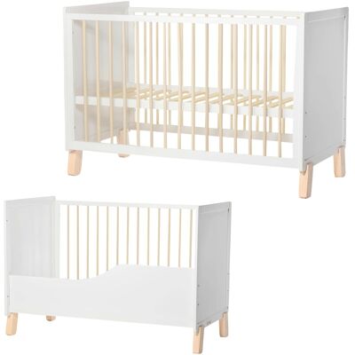 Kinderkraft Nico Babybett - Verstellbarer 2-in-1 Holz-Kinderbett Kinderkraft Nico Babybett - Verstellbarer 2-in-1 Holz-Kinderbett