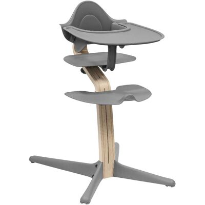 Stokke® Nomi Bundle Hochstuhl inkl. Babyset und Tray grau Stokke® Nomi Bundle Hochstuhl inkl. Babyset und Tray grau