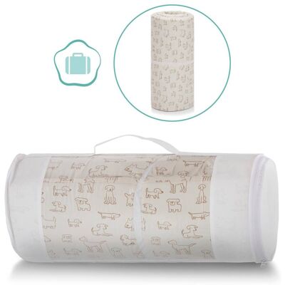 Fillikid Reisebettmatratze 60x120 cm gerollt natur Fillikid Reisebettmatratze 60x120 cm gerollt natur
