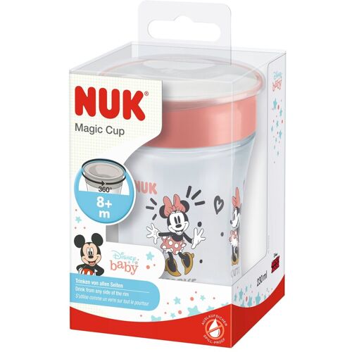 Nuk Disney Baby Trinklernbecher Magic Cup 230 ml rosa