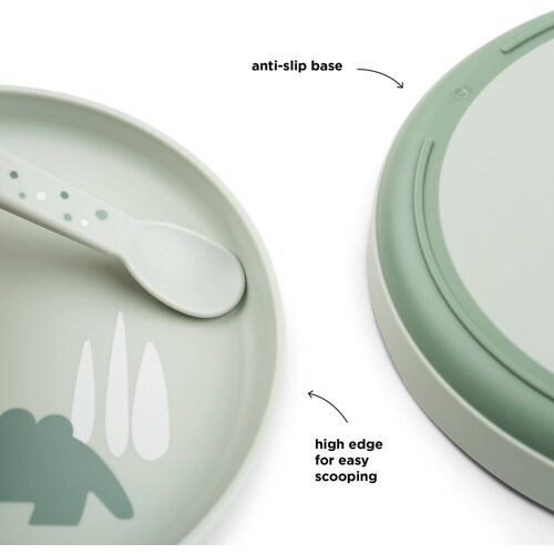 Done By Deer Esslernteller Foodie gruen