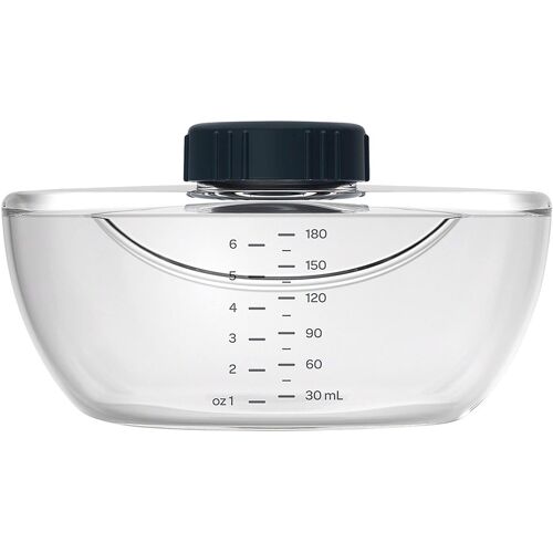 Beaba Aufbewahrungsflasche für Freihand-Milchpumpe blau transparent