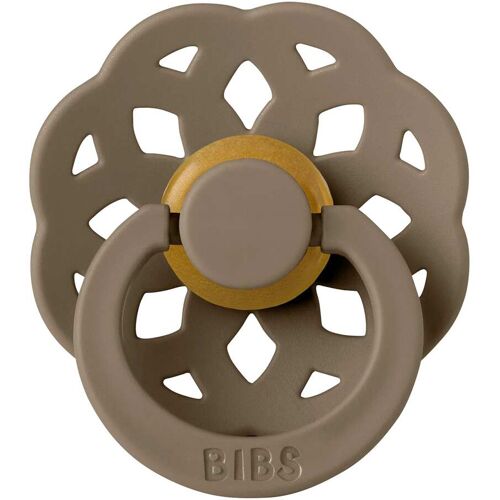 Bibs 2er-Pack Boheme Schnuller Latex, 6-18M braun