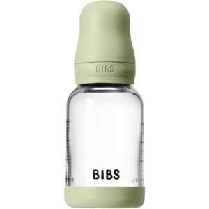 BIBS Baby Glasflasche Naturgummi Langsamer Fluss Salbei - Babyflasche BIBS Baby Glasflasche Naturgummi Langsamer Fluss Salbei - Babyflasche