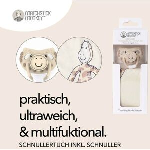 Matchstick Monkey Gigi Giraffe - Schnuller & Schmusetuch Matchstick Monkey Gigi Giraffe - Schnuller & Schmusetuch