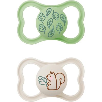 MAM Supreme Sili Schnuller - Baby Nasen Schnuller für 6-16 Monate MAM Supreme Sili Schnuller - Baby Nasen Schnuller für 6-16 Monate