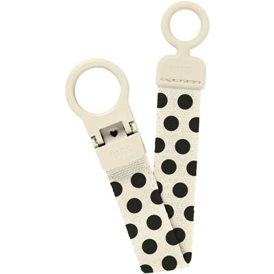 Bibs Schnullerkette schwarz weiss Bibs Schnullerkette schwarz weiss
