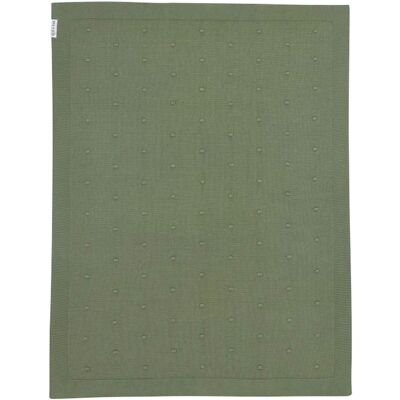 Meyco Babydecke Mini Knots - 75x100 cm - Waldgrün Meyco Babydecke Mini Knots - 75x100 cm - Waldgrün